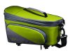 RACKTIME Gepäckträgertasche Talis Plus trunk bag  Befestigung: Snapit | lime green / stone grau