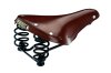 BROOKS Leder Sattel Flyer Flyer Short (Damen) | Trekking / Touring | Maße: 242 x 176 x 87 mm | Antik braun