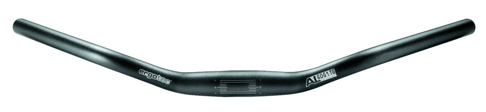 ERGOTEC Trekking Lenkerbügel Lenkerklemmdurchmesser: 31,8 mm | Griffweite: 590 mm | Grifflänge: 184 mm | AL 6061 T6 | schwarz | SB-Verpackung