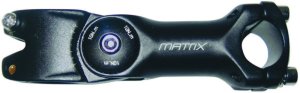 MATRIX Ahead-Vorbau ST10 Alu Auslage: 130 mm | SB-Verpackung | schwarz-matt