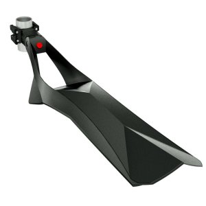 HEBIE Sattelstützblech Viper X Stealth HR schwarz | Laufradgröße: 26 - 29 Zoll | Schutzblechbreite: 110 mm