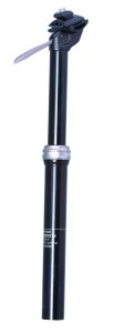 KIND SHOCK Sattelstütze Drop Zone schwarz | Durchmesser: 30,9 mm | Länge: 385 mm | Max. Belastung: 100 kg | SB-Verpackung