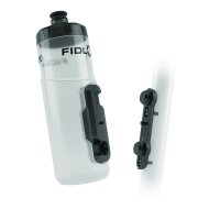 FIDLOCK Trinkflaschen Set TWIST inkl. bike base Inhalt: 600 ml | transparent weiß