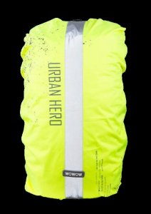 WOWOW Rucksacküberzug Bag Cover Urban Hero gelb