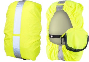 WOWOW Rucksacküberzug Bag Cover in Bag gelb