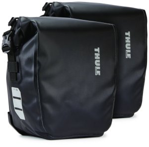 THULE HR-Tasche Shield Paar schwarz | Für Gepäckträger mit 8 - 16 mm Durchmesser