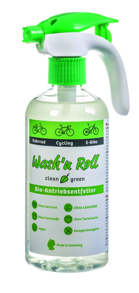 WASH N ROLL Bio-Antriebsentfetter Inhalt: 500 ml