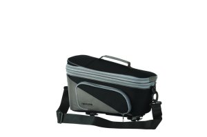 RACKTIME Gepäckträgertasche TalisPlus trunkbag 2.0 Befestigung: Snapit 2.0 | carbon schwarz / stone grau | Für (ausschließlich) Snapit 2.0 Systemträger