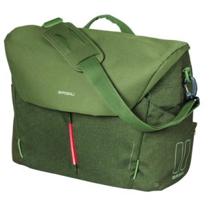 BASIL Commuter-Tasche B-Safe Nordlicht Befestigung: Hook-On System | olive grün