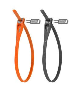 HIPLOK Kabelschloss Z-Lok Single orange | Länge: 400 mm | inkl. Universalschlüssel