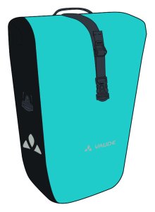 VAUDE VR-Tasche Aqua Front Befestigung: QMR 2.0 | icicle