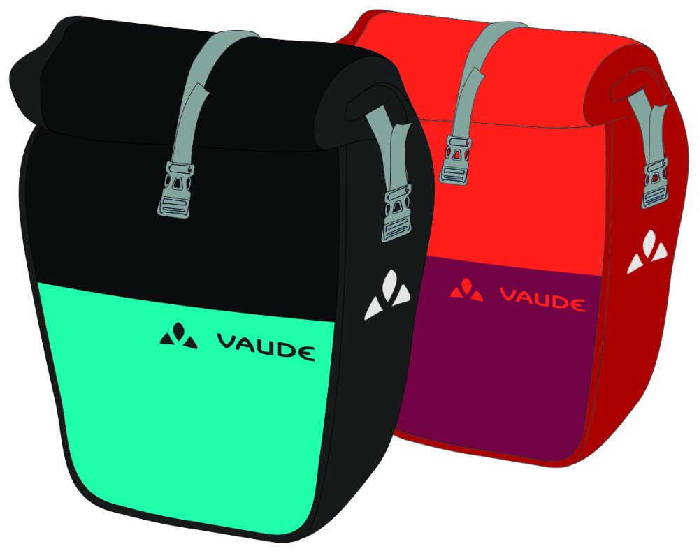 VAUDE HR-Tasche Aqua Back Color Befestigung: QMR 2.0 | lava