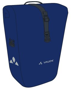 VAUDE HR-Tasche Aqua Back Deluxe Befestigung: QMR 2.0 | marine