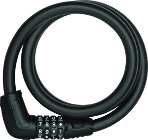 ABUS Kabelschloss Tresor 6412C schwarz | Länge: 850 mm | Durchmesser: 12 mm