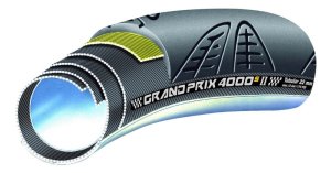 CONTINENTAL Schlauchreifen Grand Prix 4000 S II  28 Zoll | ETRTO: 22-622 | Schlauch | schwarz