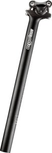 ERGOTEC Patentsattelstütze Alu Skalar schwarz-sandgestrahlt |400 mm | 28,6 mm