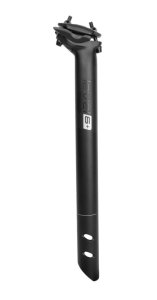 ERGOTEC Patentsattelstütze Alu Ray schwarz-sandgestrahlt | 31,6 mm | SB-Verpackung