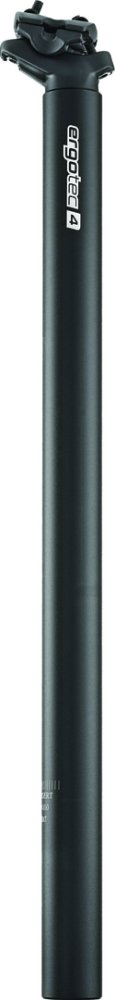 ERGOTEC Patentsattelstütze Alu Atar 550 schwarz-sandgestrahlt | 31,6 mm | SB-Verpackung