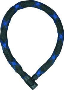 ABUS Kettenschloss Steel-O-Chain Ivera schwarz / blau | Länge: 850 mm | Durchmesser: 7 mm