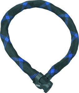 ABUS Kettenschloss Steel-O-Chain Ivera schwarz / blau | Länge: 1100 mm | Durchmesser: 7 mm