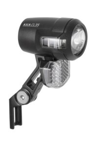 AXA E-Bike LED Scheinwerfer Compactline 35 inkl. Anschlusskabel (10cm) | schwarz | An-/Ausschalter: Nein | SB-Verpackung