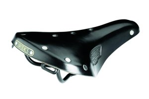 BROOKS Leder Sattel B17 Classic Standard Damen | Touring / Trekking | Maße: 242 x 176 x 58 mm | schwarz