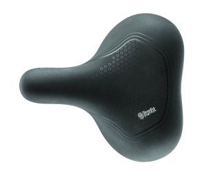 SELLE ROYAL City Sattel Aurorae Fit Classic Unisex | Relaxed | Maße: 277 x 215 mm | schwarz