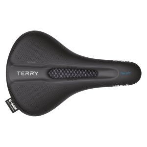 TERRY Trekking Sattel Fisio GTC Gel Max Herren | Relaxed | Maße: 270 x 185 mm | schwarz