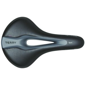 TERRY Sport Sattel Figura Damen | Fitness | Maße: 268 x 167 mm | schwarz