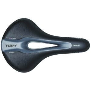 TERRY Sport Sattel Figura Gel Damen | Fitness | Maße: 268 x 167 mm | schwarz