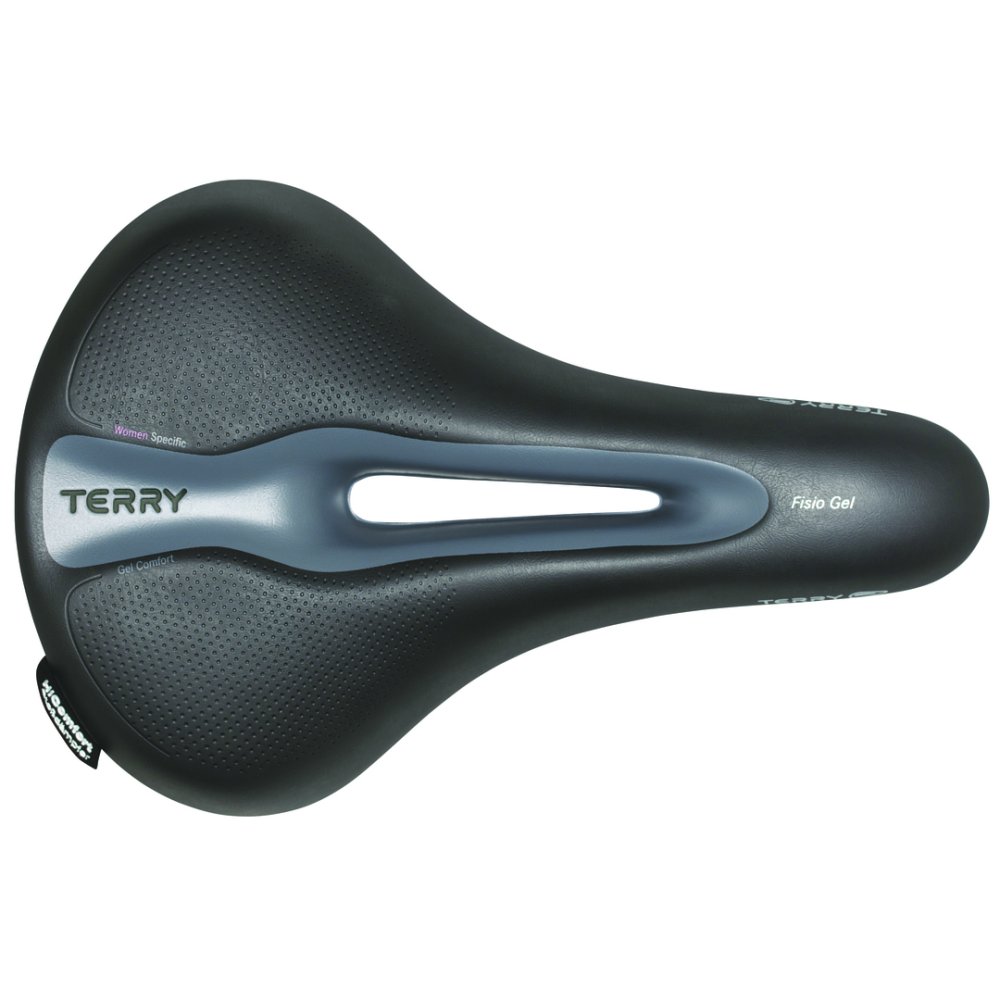 TERRY Trekking Sattel Fisio Gel Max Damen | Touring | Maße: 258 x 183 mm | schwarz