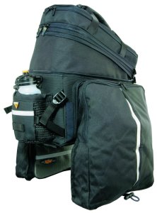 TOPEAK Gepäckträgertasche MTX Trunk Bag Tour DX Befestigung: MTX System | schwarz | Für MTX QuickTrack-Schienen | Größe: XXL