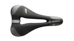 SPORTOURER E-Bike Sattel Garda Gel Super Flow Herren | E-Bike | Maße: 270 x 165 mm | schwarz
