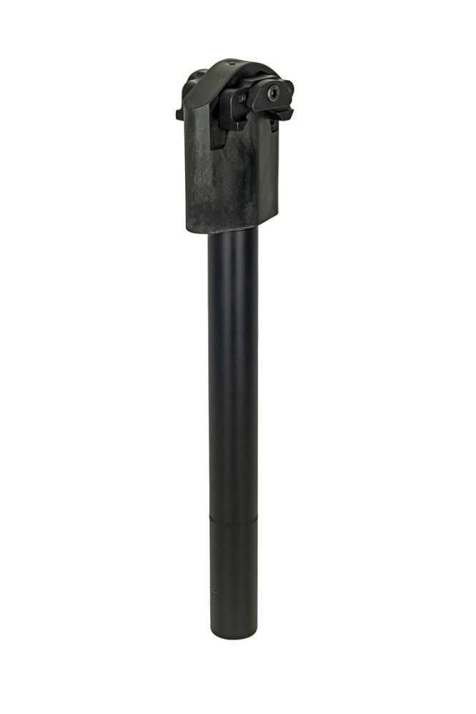 AIRWINGS Federsattelstütze Comfort 1 Plus schwarz |Länge: 320 mm | Durchmesser: 27,2 mm | Max. Belastung: 120 kg