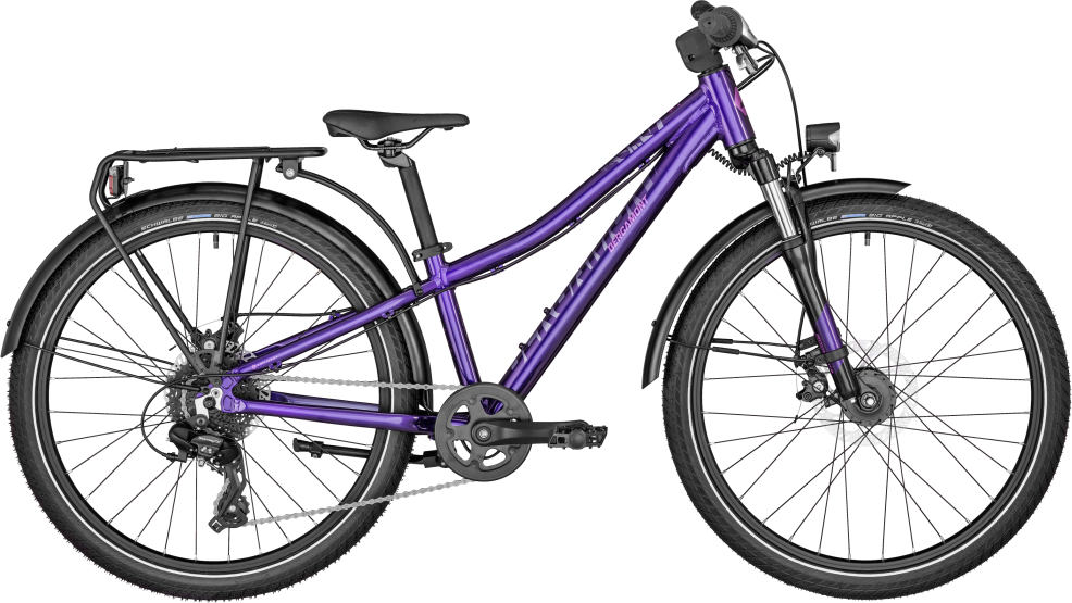 Bergamont Revox ATB 24 Girl - metallic purple (shiny) - one size